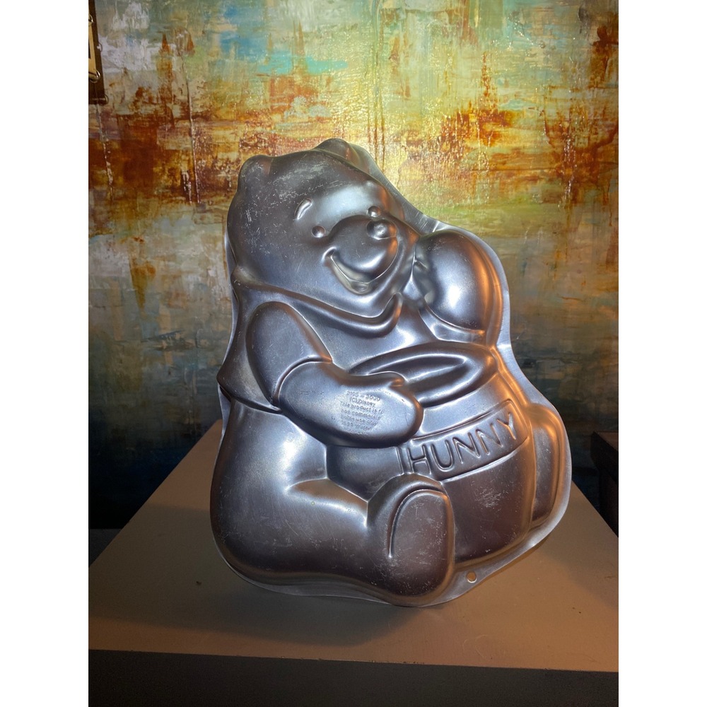 Wilton Winnie the Pooh Hunny Pot Aluminum Cake Pan 1995 Disney 2105-3000 Vintage